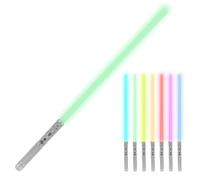Light Up Saber con Sonido, Sable de Luz de Sable de Luz LED LED Saber con Espada de Sable de Luz Retráctil de 7 Colores, Juguete de Cosplay para Niños Adultos Sable de Luz de
