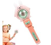 Light Up Wand For Kids - LED Toy Wand, Sensory Toy | Rotating Lights & Colors with Bunny Frog Musical Effects For Birthday, Party, Night-Time Fun