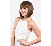 Light Warm Brown Inverted Graduated Bob Style Wig : Felicity 200g by Annabelles Wigs
