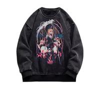 Light Yagami - Camiseta de manga larga con diseño vintage de anime Misa Amane, camiseta de algodón para ocio, verano, regalos de moda, color negro, versátil, Tipo 1, XL