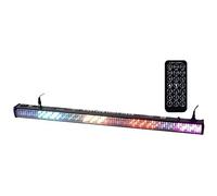 LIGHT4ME BASIC LIGHT BAR LED 16 RGB IR BK Partylicht Bar Disco Lichteffekt con mando a distancia