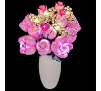 LIGHTAILING Juego de Luces led para Lego-10374 Ramo de Rosas Rosadas - Instalación fácil, cableado Oculto, decoración del hogar y Listo para Regalar (Modelo no Incluido)