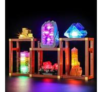 LIGHTAILING Juego de luces led para Lego-21362 Colección de Minerales - Instalación fácil, cableado oculto, decoración del hogar y listo para regalar (modelo no incluido)