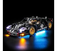 LIGHTAILING Juego de Luces led para Lego-42223 Coche de Carreras Ford GT40 MKII de 1966 - Instalación fácil, cableado Oculto, decoración del hogar y Listo para Regalar (Modelo no Incluido)