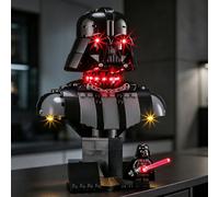 LIGHTAILING Juego de Luces led para Lego-75439 Busto de Darth Vader - Instalación fácil, cableado Oculto, decoración del hogar y Listo para Regalar (Modelo no Incluido)
