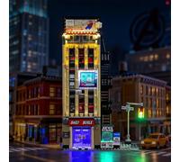 LIGHTAILING Juego de Luces led para Lego-76342 Spider-Man vs. Mysterio: El Daily Bugle - Instalación fácil, cableado Oculto, decoración del hogar y Listo para Regalar (Modelo no Incluido)
