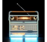 LIGHTAILING Juego de Luces para Lego-10334 Radio Retro - Kit de iluminación LED Compatible con el Modelo de Bloques de construcción Lego - Modelo No Incluido