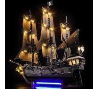 LIGHTAILING Juego de Luces para Lego-10365 Barco Pirata del Capitán-Jack-Sparrow - Instalación fácil, cableado Oculto, decoración del hogar y Listo para Regalar (Modelo no Incluido)
