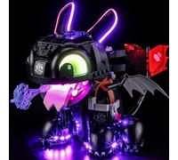 LIGHTAILING Juego de Luces para Lego-10375 Cómo-Entrenar-a-tu-Dragón: Desdentao - Kit de iluminación LED Compatible con el Modelo de Bloques de construcción Lego - Modelo No Incluido