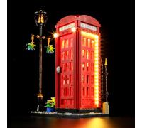 LIGHTAILING Juego de Luces para Lego-21347 Cabina Telefónica Roja de Londres - Kit de iluminación LED Compatible con el Modelo de Bloques de construcción Lego - Modelo No Incluido