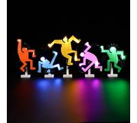 LIGHTAILING Juego de Luces para Lego-31216 Keith-Haring: Figuras Danzantes - Kit de iluminación LED Compatible con el Modelo de Bloques de construcción Lego - Modelo No Incluido