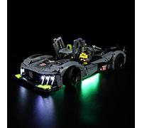 LIGHTAILING Juego de luces para Lego 42156 Peugeot 9X8 24H Le Mans Hybrid Hypercar - Juego de iluminación LED compatible con bloques de construcción Lego modelo - Juego de modelo no incluido
