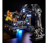 LIGHTAILING Juego de Luces para Lego-42215 Excavadora Volvo EC500 Hybrid - Kit de iluminación LED Compatible con el Modelo de Bloques de construcción Lego - Modelo No Incluido