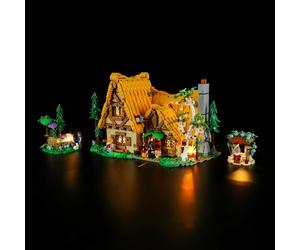 LIGHTAILING Juego de Luces para Lego-43242 Cabaña de Blancanieves y los Siete Enanitos - Kit de iluminación LED Compatible con el Modelo de Bloques de construcción Lego - Modelo No Incluido
