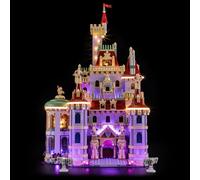 LIGHTAILING Juego de Luces para Lego-43263 Castillo de Bella y Bestia - Kit de iluminación LED Compatible con el Modelo de Bloques de construcción Lego - Modelo No Incluido