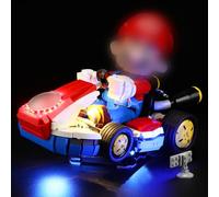 LIGHTAILING Juego de Luces para Lego-72037 Mario-Kart: Mario y Kart Estándar - Kit de iluminación LED Compatible con el Modelo de Bloques de construcción Lego - Modelo No Incluido