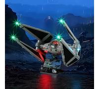 LIGHTAILING Juego de Luces para Lego-75382 Interceptor Tie - Kit de iluminación LED Compatible con el Modelo de Bloques de construcción Lego - Modelo No Incluido