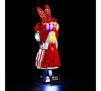 LIGHTAILING Juego de Luces para Lego-76223 Nanoguantelete - Kit de iluminación LED Compatible con el Modelo de Bloques de construcción Lego - Modelo No Incluido