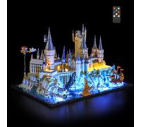 LIGHTAILING Juego de Luces para Lego-76419 Castillo y Terrenos de Hogwarts - Kit de iluminación LED Compatible con el Modelo de Bloques de construcción Lego - Versión Remota - Modelo No Incluido