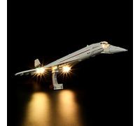 LIGHTAILING Kit de iluminación LED para Lego-10318 Concorde Modelo de Construcción - Juego de Luces LED compatibles con el Modelo Lego (no Incluye el Modelo Lego)