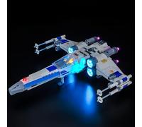 LIGHTAILING Luz LED para Lego-75460 Star Wars New Republic X-Wing Starfighter - Fácil instalación, cableado oculto, decoración del hogar y listo para regalo (modelo no incluido)