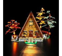 LIGHTAILING Luz para cabina Lego- 21338 A-Frame - Kit de iluminación LED compatible con el modelo de bloques de construcción Lego - NO incluye el juego de modelos