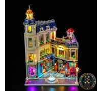 LIGHTAILING Luz para Lego-11371 Icons Shopping Street - Kit de iluminación LED compatible con LEGO Building Blocks Modelo: versión de control remoto - No incluye el juego de modelos