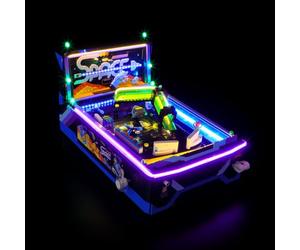 LIGHTAILING Luz para máquina de pinball lego-11374 - Fácil instalación, cableado oculto, decoración del hogar y listo para regalar (modelo no incluido)
