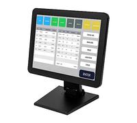 Lightakai - Monitor de caja registradora de 15 pulgadas, pantalla táctil LCD, sistema de caja registradora con HDMI, VGA, entrada USB y soporte para minoristas, catering, hostelería (resolución 1024 x