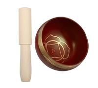 LIGHTAOTAO 1 Set Cuenco de Meditación de Yoga Cuenco de Terapia Musical con Tono Profundo para Relajación y Decoración del Hogar