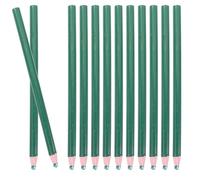 LIGHTAOTAO 12 Marcadores Despegables Verdes para Vidrio y Cerámica, Lápices de Cera sin Necesidad de Afilar, Ideales para Ropa E Industria Varios estilos