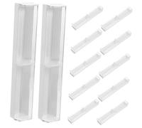 LIGHTAOTAO 12 Piezas Caja para Bolígrafos Translúcida de Plástico Unidades Estuche Vacío para Bolígrafo Multiuso Almacenamiento Regalo Estudiantes Profesionales