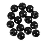 LIGHTAOTAO 15 Bolas de Baquelita Negras para Perilla de Máquina Herramienta, Repuestos Ligeros de Bakelita para Tornillos de 0.6cm en Taller Mecánico