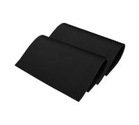 LIGHTAOTAO 2 Piezas Almohadilla de Choque para pecera Medios filtrantes para pecera Alfombrilla de pecera para Debajo del Tanque Estera de la computadora Espuma Black