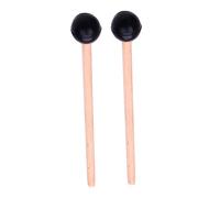 LIGHTAOTAO 2 Piezas de Mazos de Percusión para Instrumentos de Lengua, Martillos de Madera y Goma, Textura y Cómoda para Batería Musical