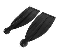 LIGHTAOTAO 2 Piezas Palas de Barco Palas de Kayak para Kayak y Bote Plástico Negro Patrón en Espiral Compatible Tubo de Aluminio