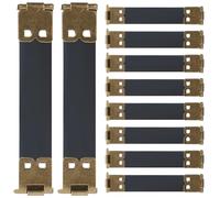 LIGHTAOTAO 20 Piezas de Bisagras Internas de Hierro para Bolsos, Marco Flexible Portátil y Conveniente para Coser Monederos en Manualidades DIY