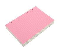 LIGHTAOTAO 4 Conjuntos de Papel de Recambio para Cuaderno Hojas Sueltas Rayadas, Perforadas de 6 Agujeros, Material Papel Resistente para Uso Flexible y Toma de Notas