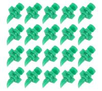 LIGHTAOTAO 50 Boquillas Nebulizadoras de Jardín de 360 Grados para Riego , Material Pp Resistente y Conveniente para Árboles y Plantas de Invernadero Color Aleatorio