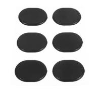 LIGHTAOTAO 6 Piezas de Amortiguadores Autoadhesivos de Silicona para Batería, Almohadillas Suaves de Control de Sonido y Vibración, Pads de Práctica Silenciosos para Percusión