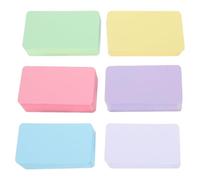 LIGHTAOTAO 600 Unidades Tarjetas de Papel para Escritura Manual sin Líneas Cajas para Notas y Aprendizaje
