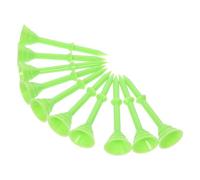 LIGHTAOTAO Accesorios de Golf 10 Picos de Pelota de Plástico Soporte Seguro y Copa Poco Profunda para Jugadores y Entrenamiento en Campo Reutilizable