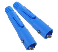 LIGHTAOTAO Adaptador de Poste de Extensión Roscado de 22mm para Mango de Escoba y Trapeador, Conector de Plástico Resistente para Herramientas de Limpieza del Hogar, 2 Piezas