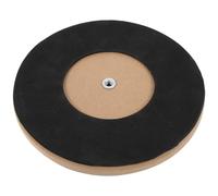 LIGHTAOTAO Almohadilla de Silenciamiento para Batería y Platillos, Cojín de Goma y Madera para Práctica Sistema Preciso de Amortiguación en Color Negro