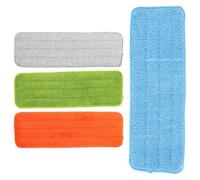 LIGHTAOTAO Almohadillas de Repuesto para Limpieza Versátil 4 Piezas Paños Absorbentes y Reutilizables para Trapeador de Fibra en Cocina y Hogar