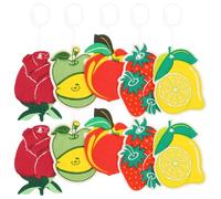 LIGHTAOTAO Ambientador para Coche 10 Piezas Fragancia para Espejos Retrovisores Hecho de Papel Ligero y Fácil de Usar para Decoración y Crear Ambiente Relajante