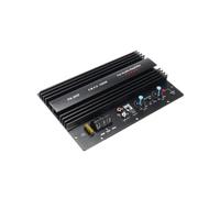 LIGHTAOTAO Amplificador Mono de 12v y 1000w para Altavoz del Coche y Subwoofer, Control Remoto y Carcasa de Acero Inoxidable Negra para Audio Estéreo