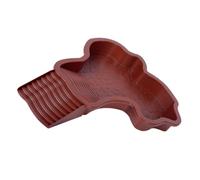 LIGHTAOTAO Bañera De Tortuga De Mascota Plataforma Tortuga para Acuario Plataforma para Tomar El Sol sobre El Tanque Plataforma Colgante para Tomar El Sol De Tortuga Marrón El Plastico