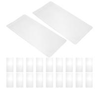 LIGHTAOTAO Bolsa para Marcapáginas Creativa de Pvc Transparente, 30 Piezas, Portátil y Fácil de Usar, Adecuado para Organizar y Proteger Tus Puntos de Libro