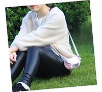 LIGHTAOTAO Bolsa Transporte Mascotas Ajustable para Hámster Redonda Rosa con Diseño De Malla Transpirable Mochila Portátil para Viaje y Excursiones Al Aire Cómoda y Resistente para Mascotas